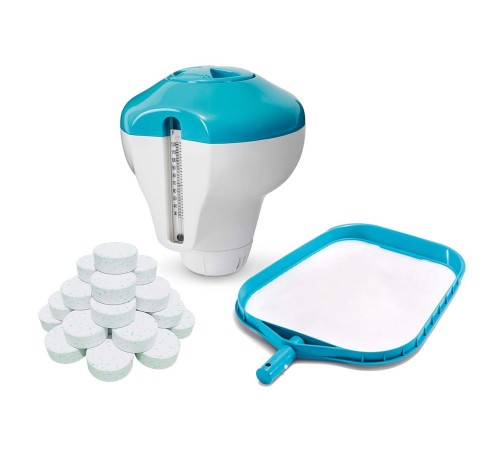 Басейн каркасний 21в1 Intex 26364 732 х 366 х 132 см з самокатоммSoke GO 