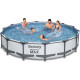 Басейн каркасний 9в1 Bestway 56595 Steel Pro Max 427 см