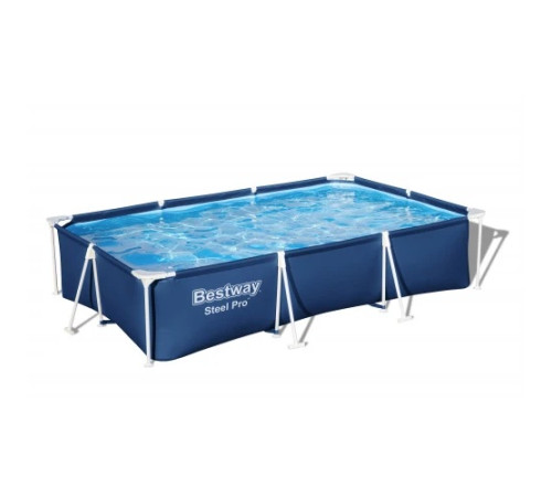 Басейн каркасний прямокутний Bestway Steel Pro Frame, 300 x 201 x 66 см