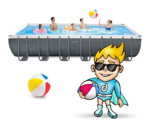 Басейн каркасний 21в1 Intex 26364 732 х 366 х 132 см