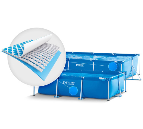 Басейн каркасний прямокутний 2в1 INTEX 28272, 300 x 200 x 75 см Басейн каркасний прямокутний 2в1 INTEX 28272, 300 x 200 x 75 см
