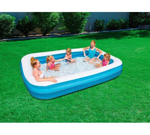 Басейн надувний дитячий Bestway 54150 305x183х46 см