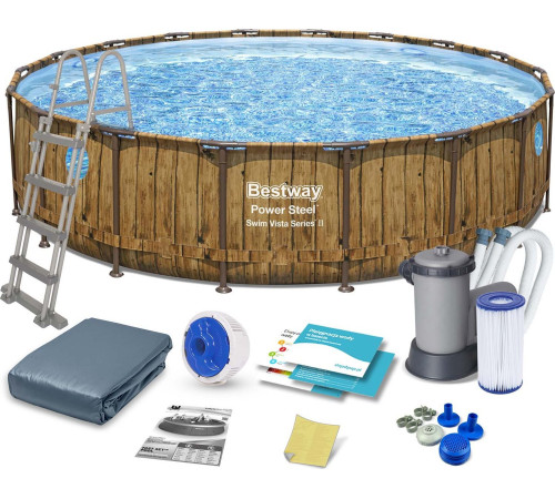 Басейн каркасний 15в1 Bestway 549 x 122 см Басейн каркасний 15в1 Bestway 549 x 122 см