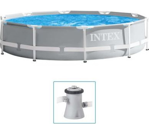 Басейн каркасний 3в1 INTEX 26702GN, 305 x 76 см