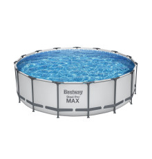 Басейн каркасний 5в1 BESTWAY Steel Pro MAX 457 x 122 см + аксесуари