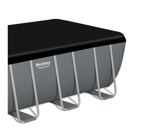 Басейн каркасний прямокутний 18в1 Bestway 56670, 488 x 244 x 122 см