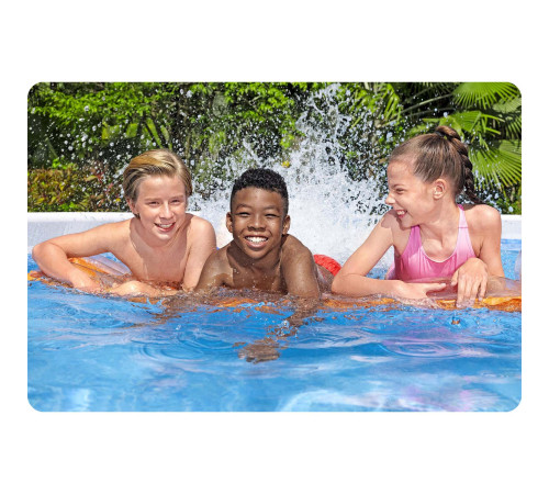 Басейн каркасний прямокутний 18в1 Bestway 56670, 488 x 244 x 122 см