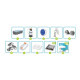 Басейн каркасний прямокутний 10в1 Bestway 56457N, 412 x 201 x 122 см