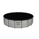 Басейн каркасний 5в1 BESTWAY Steel Pro MAX 488 x 122 см імітація каменю + аксесуари