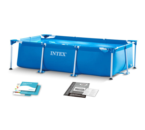 Басейн каркасний прямокутний INTEX 28271, 260 x 160 x 65 см Басейн каркасний прямокутний INTEX 28271, 260 x 160 x 65 см