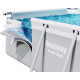 Басейн каркасний прямокутний 11в1 Bestway 5612B Power Steel 640 x 274 см - білий