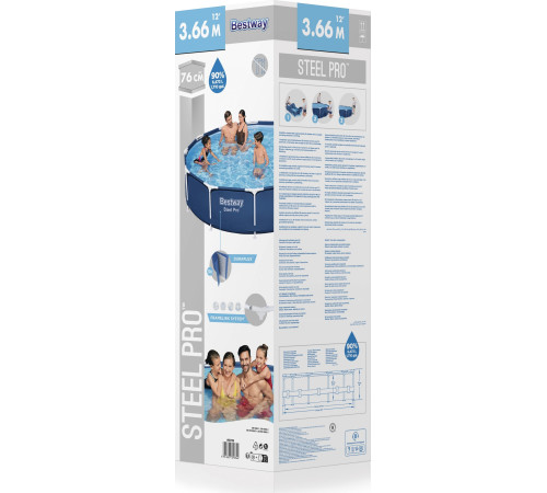 Басейн каркасний Bestway B56706, 366 x 76 см Басейн каркасний Bestway B56706, 366 x 76 см