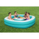 Басейн надувний Bestway 54446 з плаваючим столом Sippin' Summer 218 x 218 x 48 см