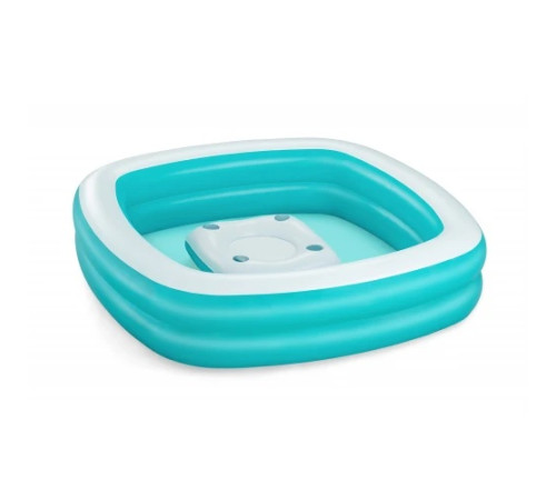 Басейн надувний Bestway 54446 з плаваючим столом Sippin' Summer 218 x 218 x 48 см