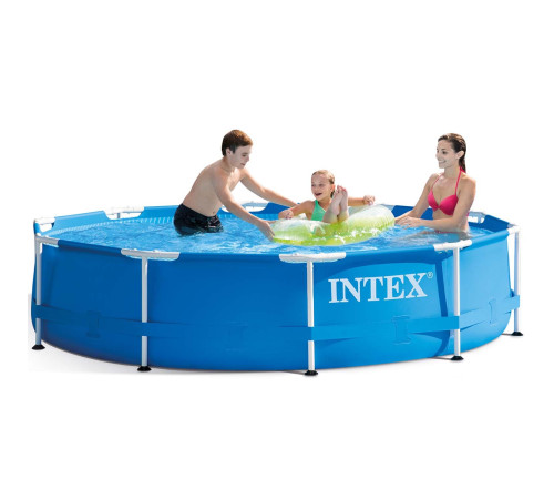 Басейн каркасний 9в1 INTEX 28202GN, 305 x 76 см, синій