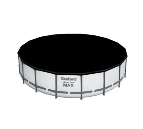 Басейн каркасний 5в1 BESTWAY Steel Pro MAX 549 x 122 см + насос + кришка + сходи