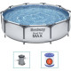 Басейн каркасний 3в1 Bestway 56408 Steel Pro Max 305 см