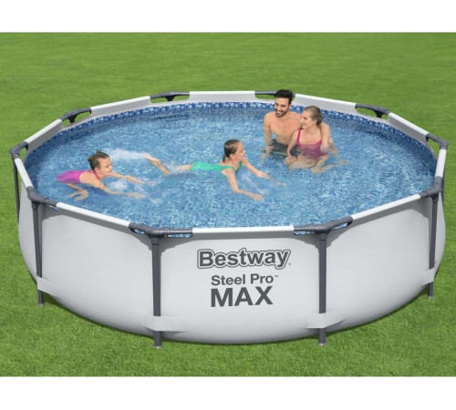 Басейн каркасний 3в1 Bestway 56408 Steel Pro Max 305 см