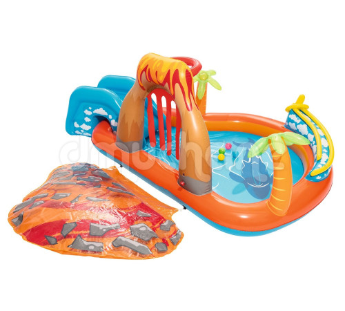 Надувний ігровий майданчик Lava Lagoon Bestway 53069 265x265x104 см Надувний ігровий майданчик Lava Lagoon Bestway 53069 265x265x104 см