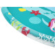 Килимок надувний з розпилювачем Bestway 52487 Sea World, 165 см