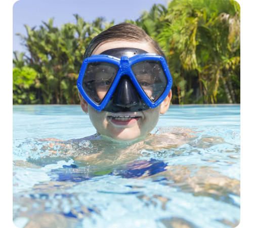 Маска для плавання Bestway 22040 синя