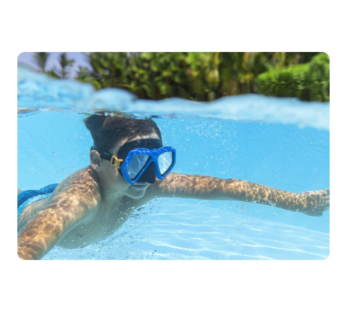 Маска для плавання Bestway 22040 синя