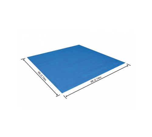 Килимок для басейну Bestway 274 x 274 см/8 футів Килимок для басейну Bestway 274 x 274 см/8 футів