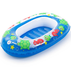 Пліт надувний для плавання Bestway 34037 синій, 102 x 69 см