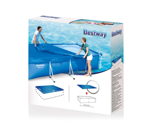 Накриття для каркасного басейну Bestway 58105 259 x 170 см Накриття для каркасного басейну Bestway 58105 259 x 170 см