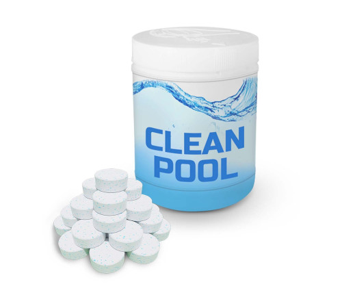 Поплавець-дозатор для басейну INTEX + багатофункціональні таблетки 0,5 кг