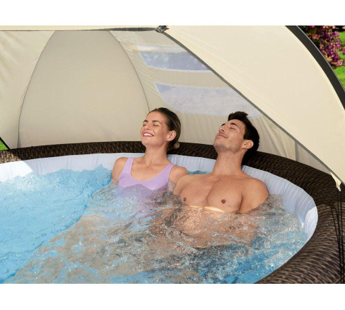 Навіс для джакузі Lay-Z-Spa BESTWAY захист від ультрафіолету + віконце 60304 Навіс для джакузі Lay-Z-Spa BESTWAY захист від ультрафіолету + віконце 60304