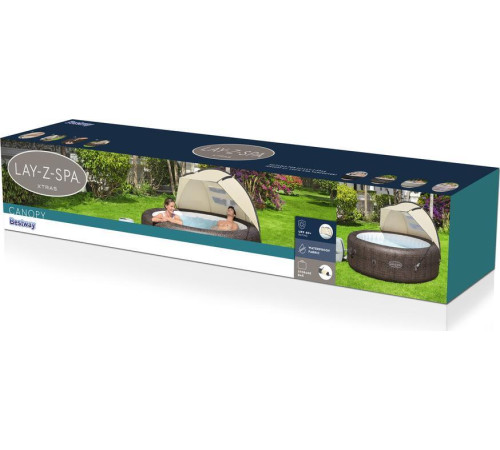 Навіс для джакузі Lay-Z-Spa BESTWAY захист від ультрафіолету + віконце 60304 Навіс для джакузі Lay-Z-Spa BESTWAY захист від ультрафіолету + віконце 60304