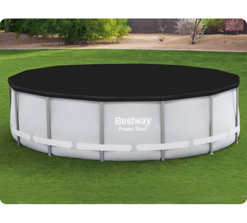 Накриття для каркасного басейну Bestway Hydrium 366 см/12 футів Накриття для каркасного басейну Bestway Hydrium 366 см/12 футів