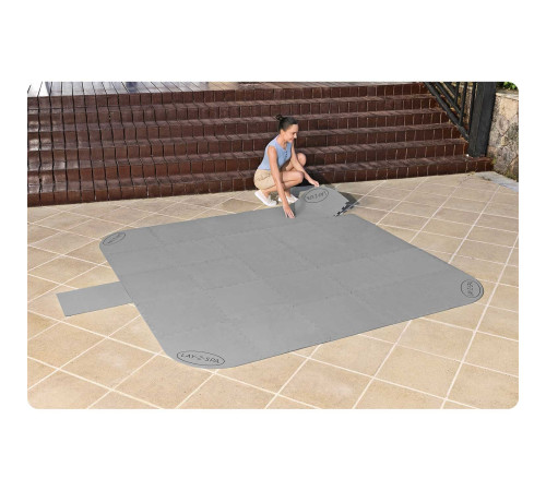 Килимок-пазл для SPA Bestway 60334 50 х 50 см 16 шт. Килимок-пазл для SPA Bestway 60334 50 х 50 см 16 шт.