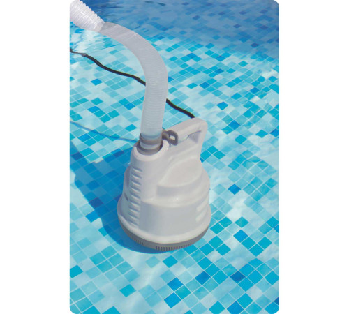 Насос для відкачування води з басейну 3028 л/год Bestway 58230