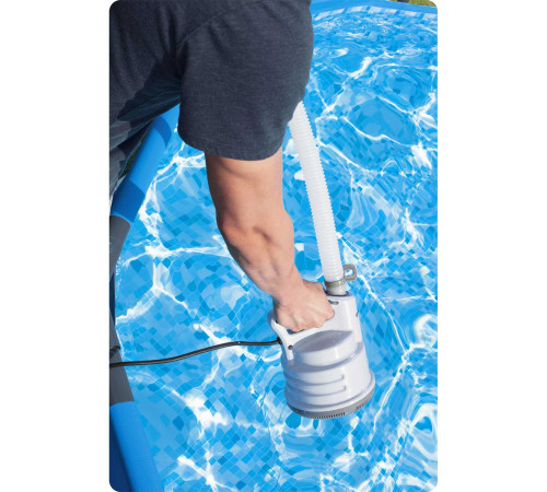 Насос для відкачування води з басейну 3028 л/год Bestway 58230