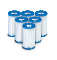 Картриджі для насоса INTEX 29005, тип B, 6 шт.