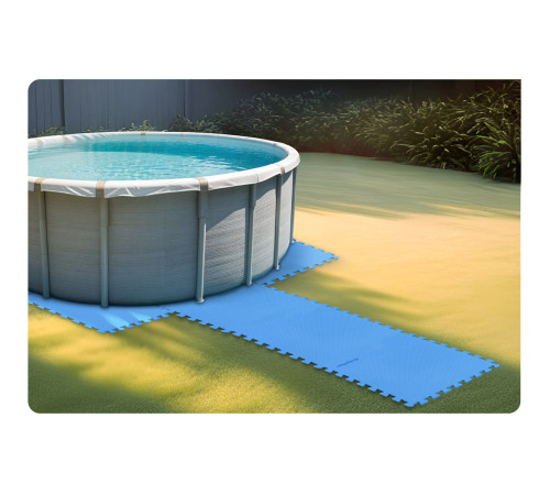 Килимок-пазл для басейну Dmuchane 650000 50 х 50 см 8 шт.