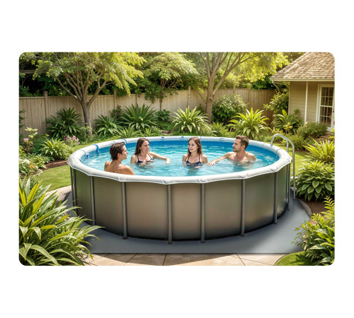 Килимок-пазл для басейну Dmuchane 650001 50 х 50 см 8 шт.