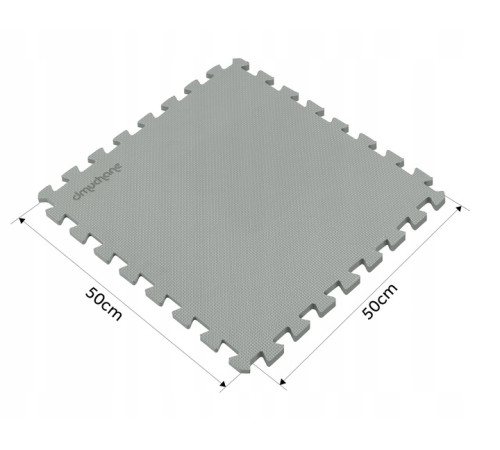 Килимок-пазл для басейну Dmuchane 650001 50 х 50 см 8 шт.