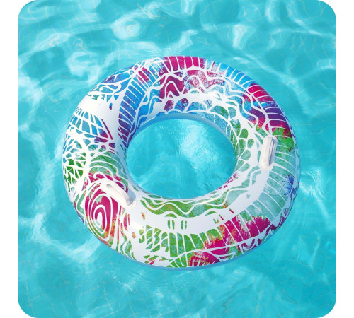 Коло надувне для плавання Bestway 36084 блакитне, 91 см