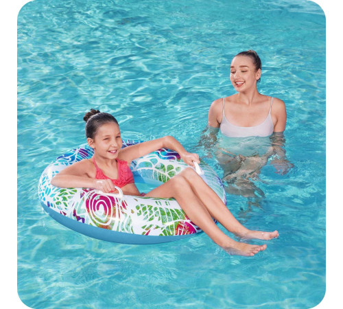 Коло надувне для плавання Bestway 36084 блакитне, 91 см