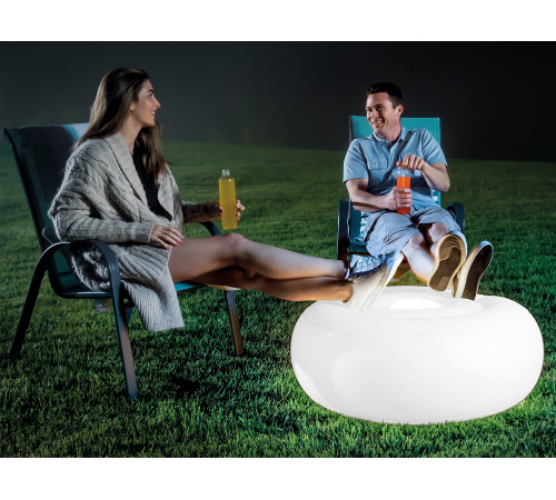 Ліхтар для басейну плаваючий надувний INTEX 68697 OTTOMAN LED 86 x 33 см Ліхтар для басейну плаваючий надувний INTEX 68697 OTTOMAN LED 86 x 33 см