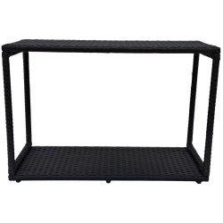 Стелаж THUNDER для квадратного джакузі - чорний