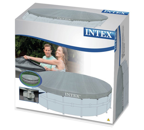 Накриття для каркасного басейну Intex 28040 488 см