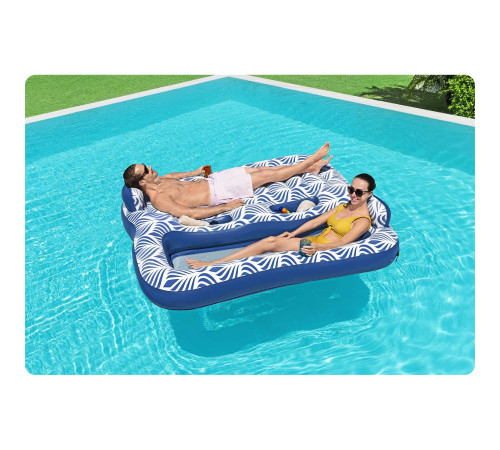 Плавучий острів Bestway Comfrot Plush 43653 Плавучий острів Bestway Comfrot Plush 43653