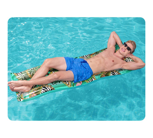 Матрац для плавання Bestway 44083 Jungle Swim, 183 х 69 см Матрац для плавання Bestway 44083 Jungle Swim, 183 х 69 см