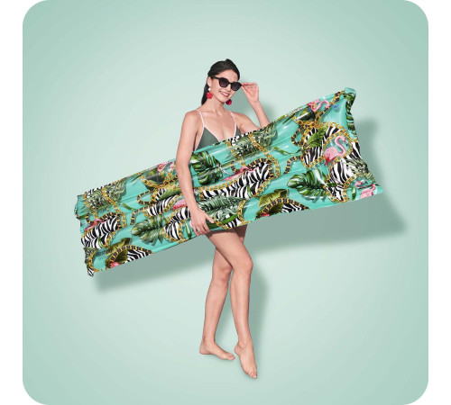 Матрац для плавання Bestway 44083 Jungle Swim, 183 х 69 см Матрац для плавання Bestway 44083 Jungle Swim, 183 х 69 см