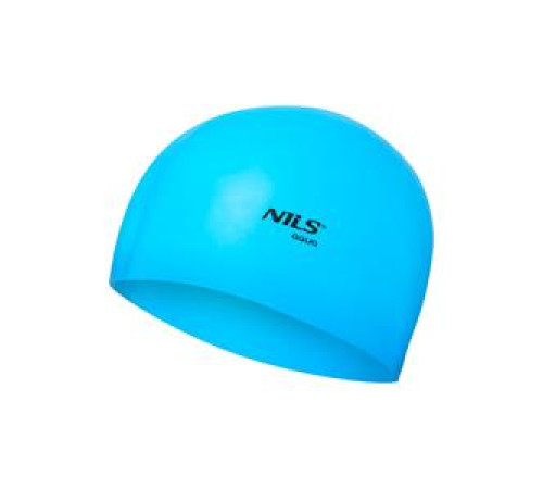 Шапочка для плавання NILS AQUA BL02 блакитна