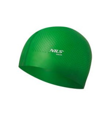 Шапочка для плавання NILS AQUA CAP DOTS зелена